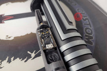 Load image into Gallery viewer, &quot;The Dark&quot; fully installed custom saber with pixel blade
